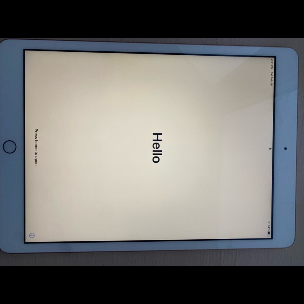 I pad 10.5 generation 8 with WiFi